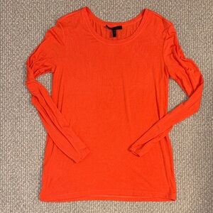 BCBGMaxAzria Vibrant Long Sleeve Top
